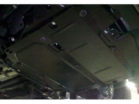 Фото Защита двигателя Chevrolet Captiva 2011-2015 2.2D Кольчуга