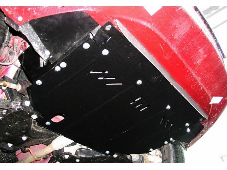 Фото Защита двигателя Fiat Grande Punto 2009-2013 V-1.3 D дизель Кольчуга