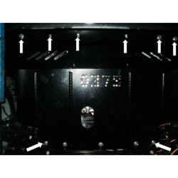 Защита двигателя Fiat Linea 2007- V-1.6 Кольчуга