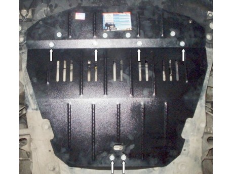 Фото Защита двигателя Fiat Scudo 1994-2007 кроме 2.0 HDI Кольчуга