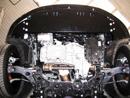 Фото Защита двигателя Ford Focus 2004-2011 бензин Кольчуга