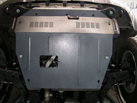 Фото Защита двигателя Hyundai Santa Fe 2001-2006 Кольчуга
