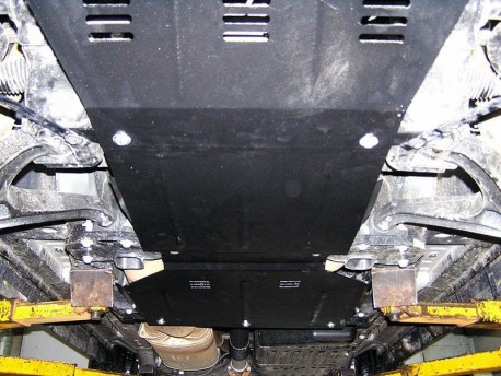 Фото Защита двигателя и редуктора Jeep Grand Cherokee 2005-2011 Кольчуга