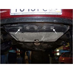 Защита двигателя Peugeot 206 1998-2010 Кольчуга