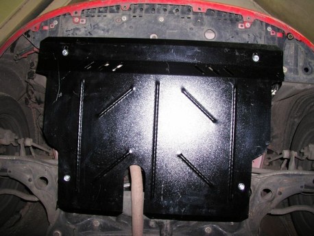 Фото Защита двигателя Toyota Yaris 2006-2011 Кольчуга