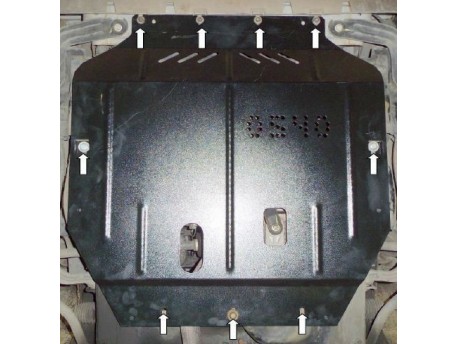 Фото Защита двигателя BYD G6 2013- V-1.5 turbo Кольчуга