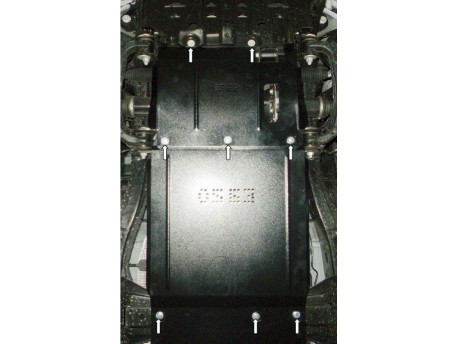 Фото Защита двигателя и редуктора Ford Ranger 2011-2015 Кольчуга