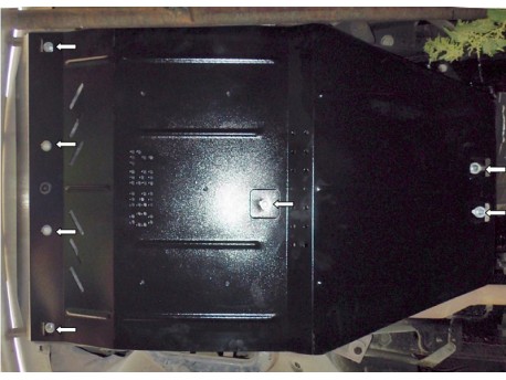 Фото Защита двигателя Mercedes Vito W639 2003-2010 Кольчуга