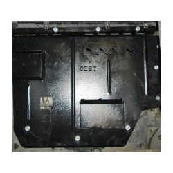 Защита двигателя Peugeot Boxer 1994-2006 с кондиционером Кольчуга
