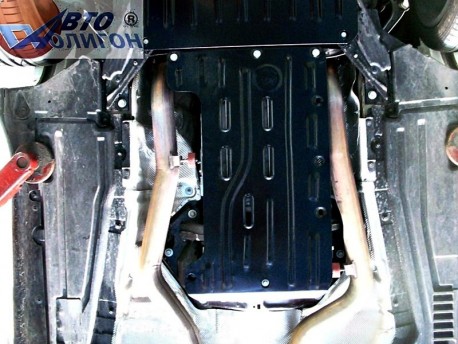 Фото Защита КПП 2.5 мм для BMW X6 2008-2014 Полигон-Авто