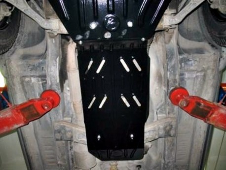 Фото Защита КПП и раздатки 2.5 мм для Jeep Cherokee 2001-2008 Полигон-Авто