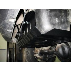 Защита топливного бака 2 мм для Jeep Cherokee 2001-2008 Полигон-Авто
