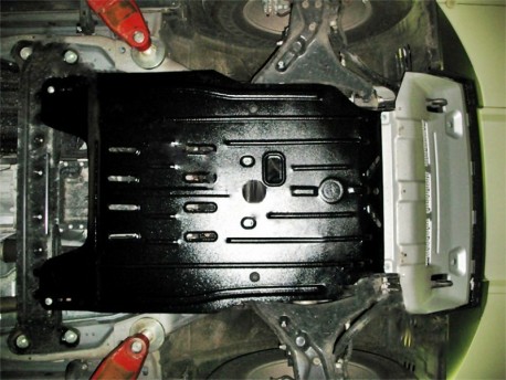 Фото Защита двигателя 2 мм для Mitsubishi Pajero 2000-2006,06- Полигон-Авто
