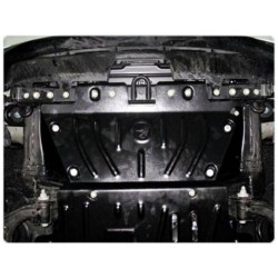 Защита радиатора 2.5 мм для Nissan Patrol 2010-2014,14- Полигон-Авто