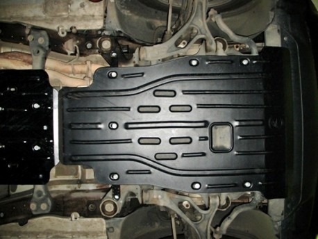 Фото Защита двигателя 2.5 мм для Porsche Cayenne 2003-2014,14- Полигон-Авто