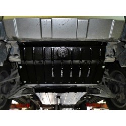 Защита радиатора 2.5 мм для Toyota FJ-Cruiser 2006- Полигон-Авто
