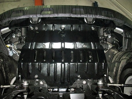 Фото Защита радиатора 2.5 мм для Toyota Land Cruiser Prado 2009-2013,13- Полигон-Авто