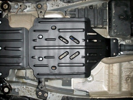Фото Защита раздатки 2 мм для Volkswagen Touareg 2002-2010,10- Полигон-Авто