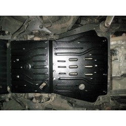 Защита двигателя 2 мм для Nissan Navara 2005-2014 Полигон-Авто