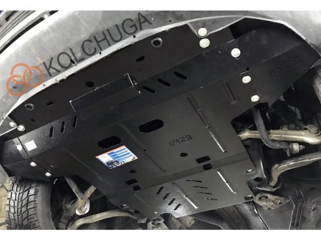 Фото Защита двигателя Audi A4 2001-2004 Кольчуга