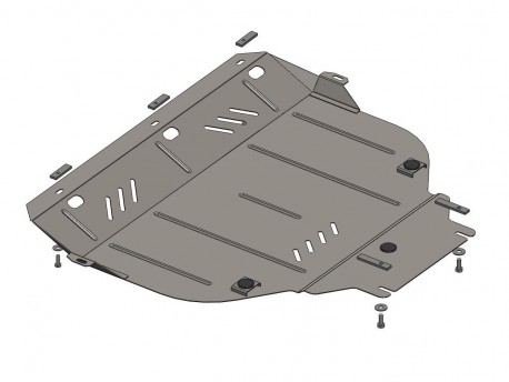Фото Защита картера и КПП Volvo C30 2006-2013 Кольчуга