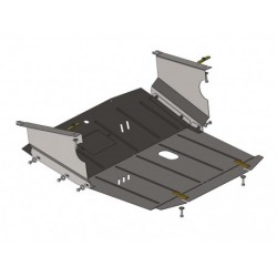 Защита картера и КПП Nissan Interstar 1998-2010 Кольчуга