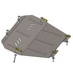 Защита картера и КПП Fiat Croma 2005-2011 Кольчуга