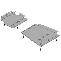 Защита КПП Toyota Land Cruiser 100 1998-2007, Lexus LX 470 Кольчуга