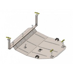 Защита картера и КПП Ford Escape 2007-2012 Кольчуга