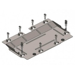 Защита картера Mercedes C W205 2013-2021 Кольчуга