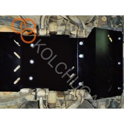 Защита картера и КПП, радиатора и РКПП Dodge Ram 2006-2009 Кольчуга ZiPoFlex
