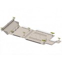 Защита картера и КПП и РКПП Ford F-150 2014- Кольчуга ZiPoFlex